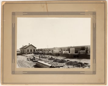 Sterling, Colorado Railroad Depot Photograph, c.1907 [197649]