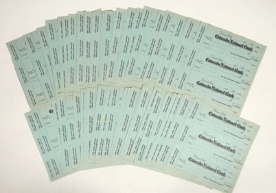 Long Chance/Last Chance Mining Co. Blank Checks [198941]