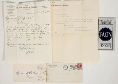 Explosives Ephemera, 1899-1909 [198696]