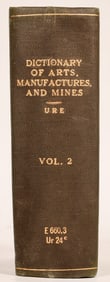 Dictionary Arts, Manuf & Mines Vol. 2 c1853 [181014]