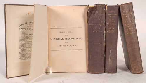 Mineral Resources West of Rocky Mtns Books (4) [178719]