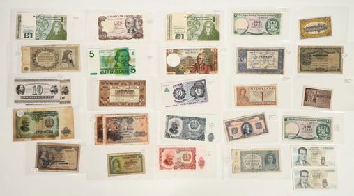 Western Europe Currency Collection (28) [199605]