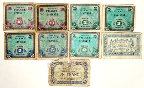 Military Currency of France (9) [199998]
