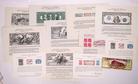 Bureau of Engraving and Printing Currency Prints [199241]