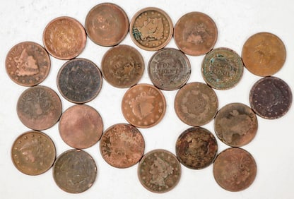 Large Cent Collection (22) [199505]