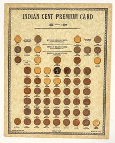 Indian Cent Premium Card [198567]
