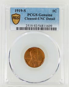 1919-S Lincoln Cent PCGS [198487]
