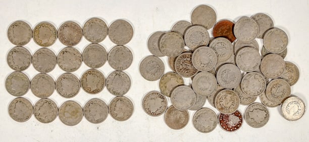Liberty Head Nickels (60) [198548]