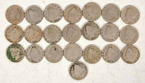 Liberty Nickel Collection (22) [198544]