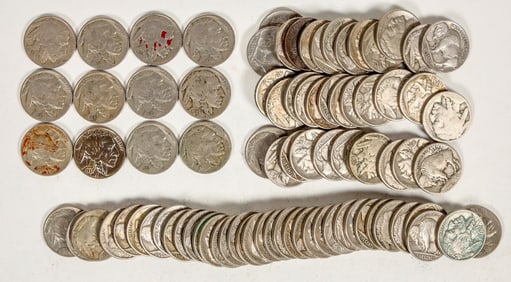 Buffalo Nickels (82) [198543]