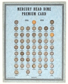 Mercury Head Dime Premium Card [198564]
