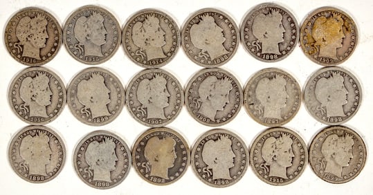 Barber Quarters (18) [198506]