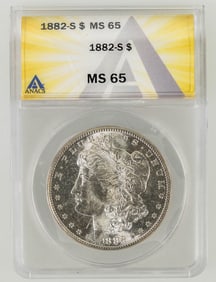 Morgan Dollar: 1882-S MS 65 [199595]