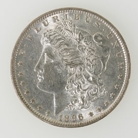 Philadelphia AU Morgan 1896 Silver Dollar [198957]