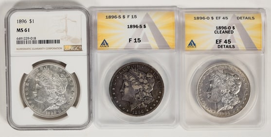 Morgan Dollars (3) [199013]
