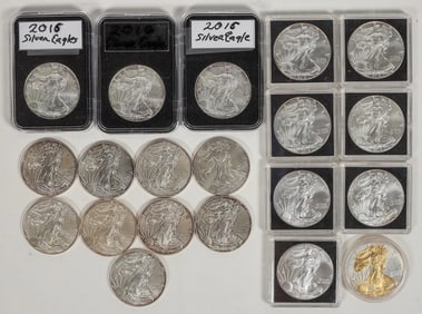U. S. Silver Eagles (20) [198762]