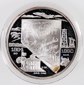 Churchill County Silver Round (2 oz.) [199249]