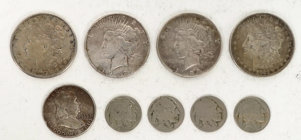 U.S. Silver Coins & Buffalo Nickels [199517]