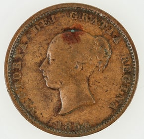 Half Penny 1854  [199589]