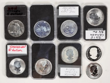 Canadian Silver Coins (9 1/2 oz. ASW) [198766]