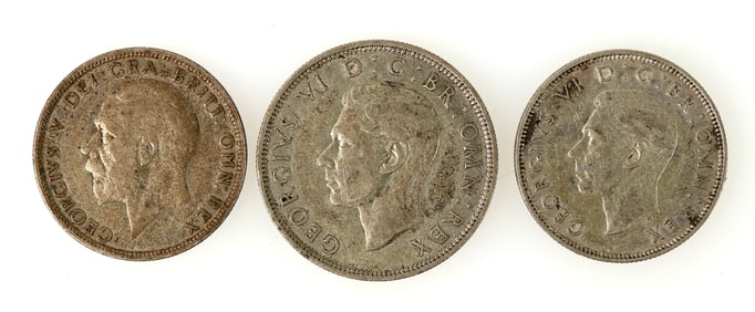 English Silver Coins (3) [199527]
