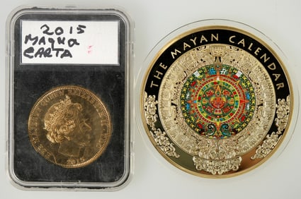 Mayan Calendar/Magna Carta Coins (2) [198754]