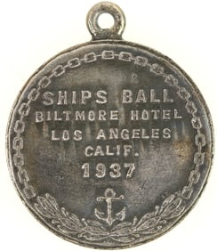 Ship's Ball Medal (1937), Extra Rare [198460]