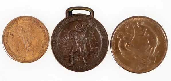 Panama Pacific Exposition Medals (3) [199205]