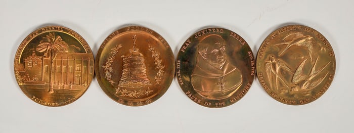 California Mission Medals (4) [198483]