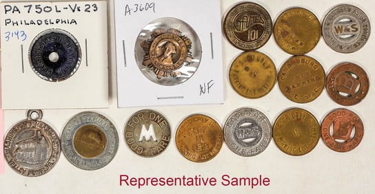 PA Tokens and Medals, Grab Bag, approx. 25+ [198786]
