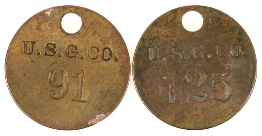US Gypsum Corp Medals - NV & CA [198574]