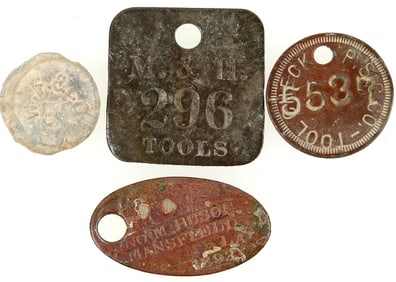 Misc Tool Checks, Tag, & Wells Fargo Seal [198791]
