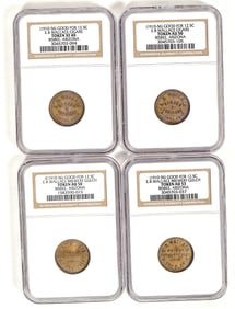 E.B. Wallace Tokens (4) [197116]