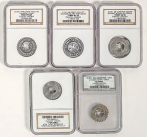 Shamrock Dairy Token Group (5) [197155]