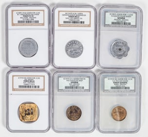 Western Token Group: Arizona & California (6) [199079]