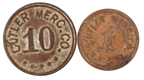 Cutler Mercantile Tokens (2) [198284]