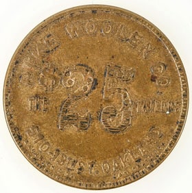 Pike Woolen Company Token [198391]