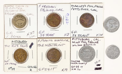 Pittsburg Token Group (8) [198271]
