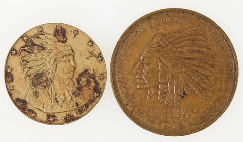 California Indian Tokens (2) [198399]