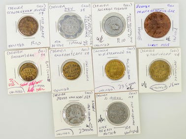 Denver Maverick Tokens (10) [199126]