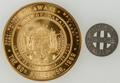 Honolulu Rapid Transit Token/Statehood Dollar [194774]