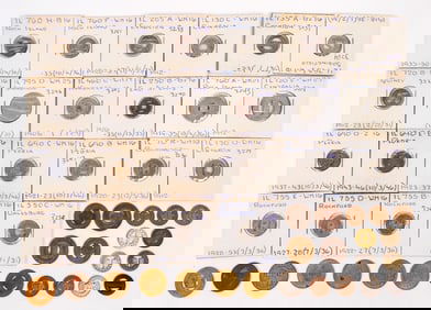 Illinois Transportation Token Collection (45) [198806]
