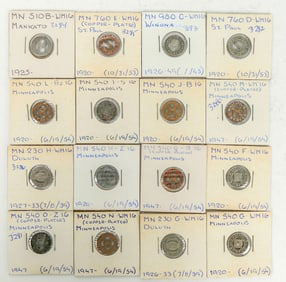 Minnesota Transportation Token Collection (16) [198913]