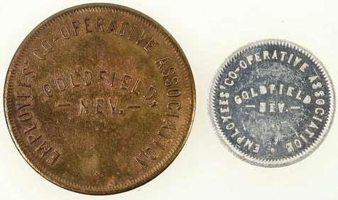 Goldfield, Nevada Trade Tokens (2) [198454]