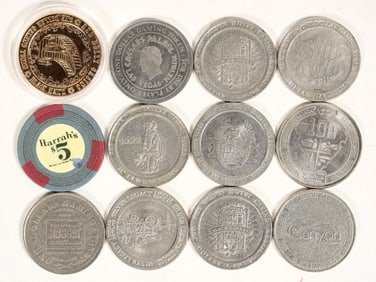 Gaming Tokens. [199360]