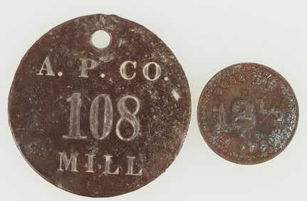 Defunct Nevada Ghost Town Token & Company Tag [197655]