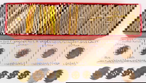 New York Transportation Token Collection (approx. 100) [198921]