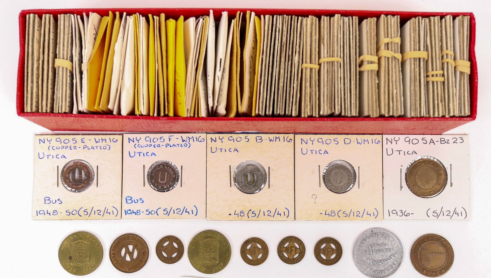 New York Transportation Token Collection (approx. 100) [198921] (1 of 1)