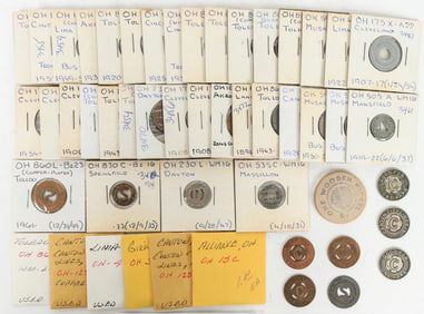 Ohio Transportation Token Collection (55) [198915]