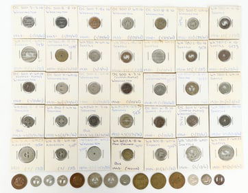 Washington Transportation Token Collection (48) [198908]